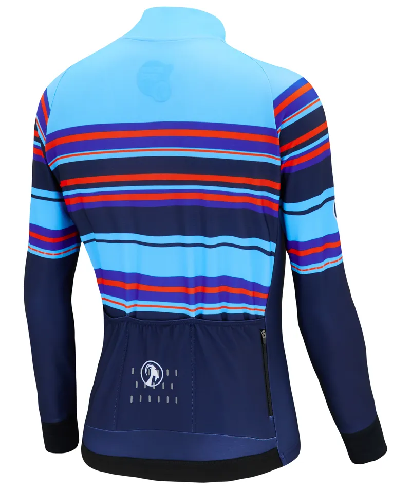Stolen Goat Nasti Kiko Bodyline Men's Cycling Jersey in Blue Stripe-1